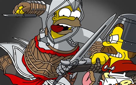 Homers Creed, Homer Simpson, Sword, Ned Flanders, Killer - Simpson ...