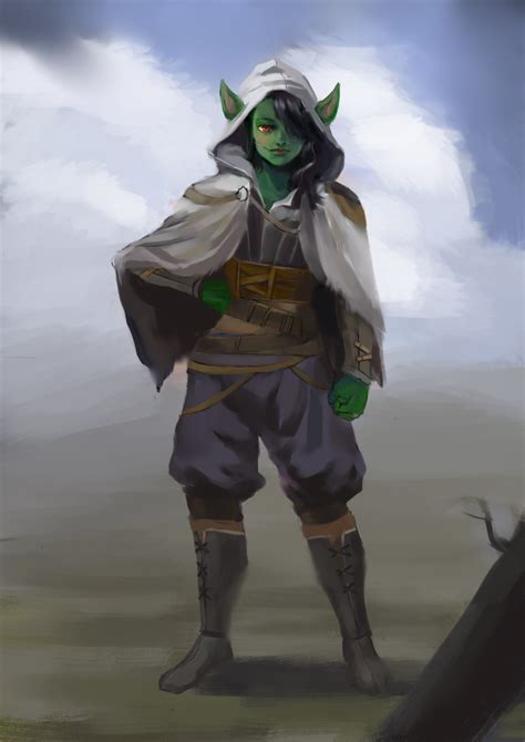 female goblin wizard for D&D Chica Monstruo, Orcos, Dibujos De ...