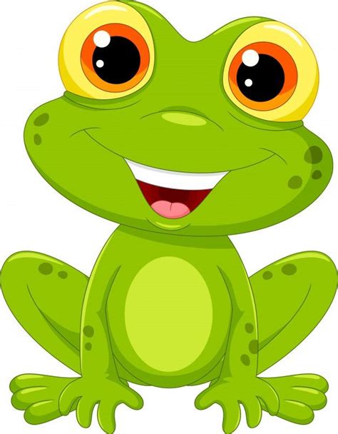 Cute frog cartoon Premium Vector | Premium Vector #Freepik #vector # ...