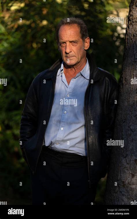 Vincent Lindon poses for portraits for the film 'Another World' during ...