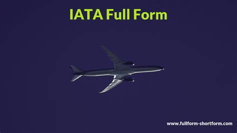 IATA Full Form - Full Form - Short Form