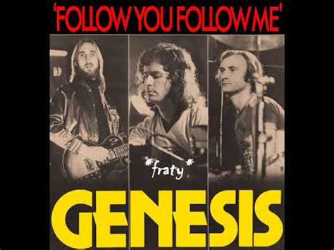 Genesis - Follow you, follow me - YouTube