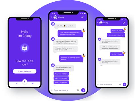 chatbot ui design - UpLabs