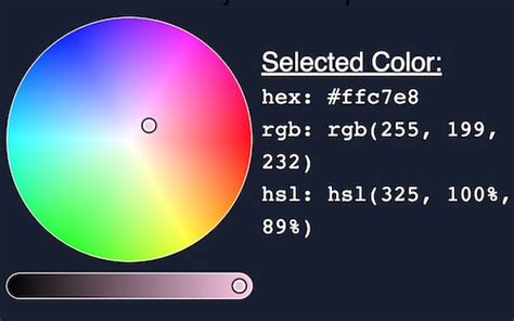 Color Picker with HEX, RGB, and HSL Code - Online Tools