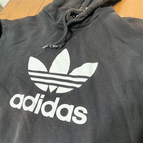 Adidas Originals Men's Black Hoodie | Depop