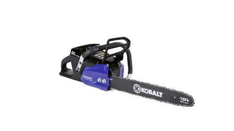 Kobalt 80-volt Lithium Ion 18-in Brushless Cordless Electric Chainsaw ...