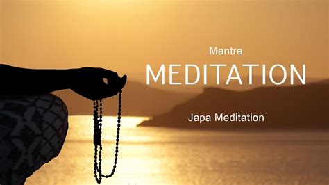 3. Mantra Meditation -Japa - YouTube