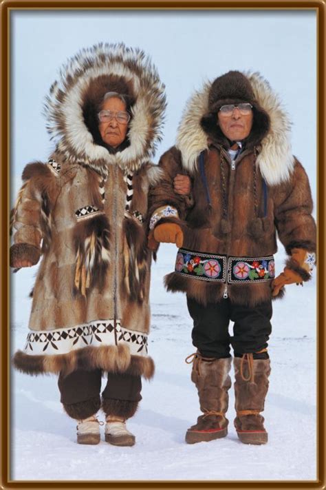 .Beautiful fur coats | Life In Alaska | Inuit clothing, Inuit people ...