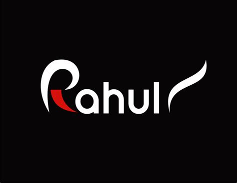 Dj Rahul Name Logo by Grady Yost | Name logo, Photography name logo, ? logo