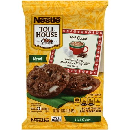 Nestle Tollhouse Nth Hot Cocoa Cookie Dough Bar - Walmart.com