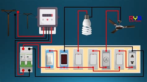 Domestic Switchboard Wiring Diagram - Bestn