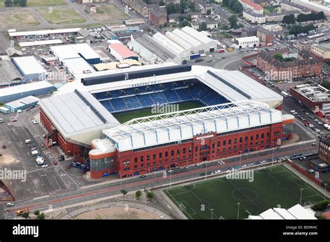 Aerial view of Ibrox Stadium, home of Rangers F.C Stock Photo - Alamy