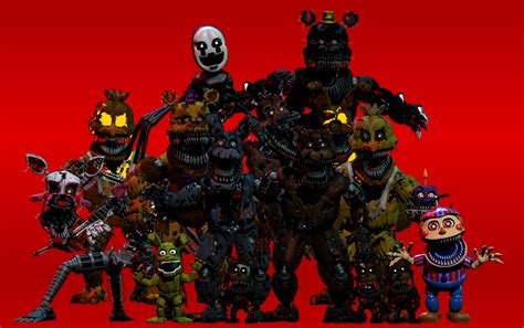 (SFM) Nightmare Animatronics : r/fivenightsatfreddys