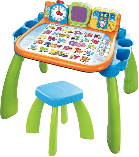 VTech Touch and Learn Activity Desk (Frustration Free Packaging), Green ...