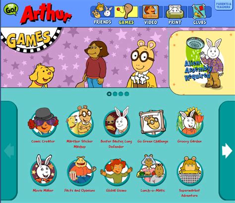 Pbskids Org Arthur Games Facts Opinions | Kids Matttroy