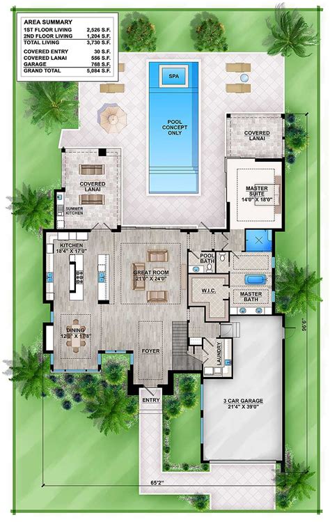 Contemporary Home Design Floor Plans - floorplans.click