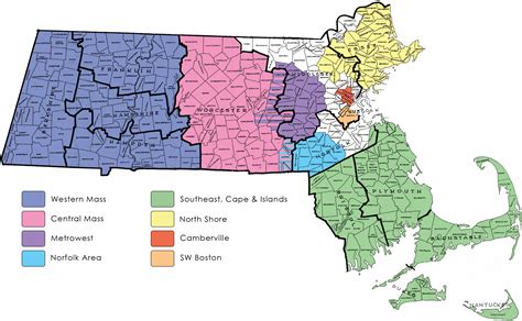 Map Of Massachusetts Cities And Towns – Map Of The Usa With State Names