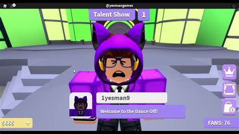 I play the Roblox game DANCE OFF! - YouTube