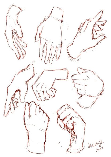 Hand Reference | สอนวาดรูป, ไอเดียวาดรูป, การวาดรูปมือ