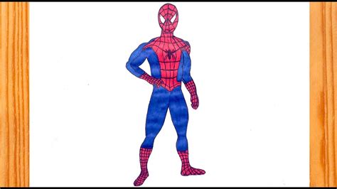 How to Draw Spider Man || Spider Man Homecoming || Spider Man Full Body ...