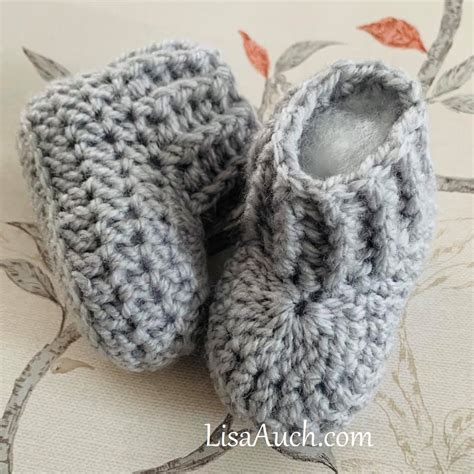 Baby Booties Crochet Pattern For Beginners - Amelia's Crochet