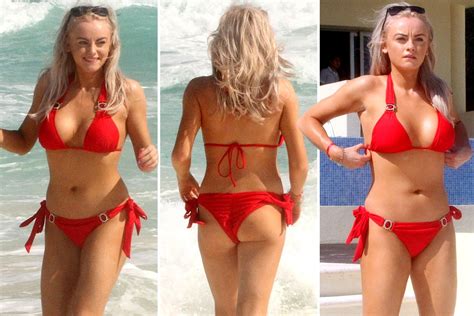 Katie McGlynn sizzles in red bikini on Mexico holiday after Coronation ...