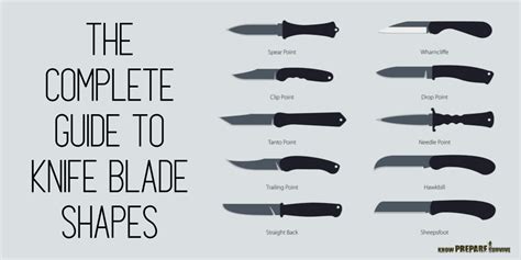 The Complete Guide to Knife Shapes: Blades, Edges, Points, and More!