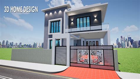 3d home design 5 bedroom - 5 bedroom duplex house design - 5 bedroom ...