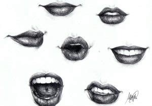 Lips Pencil Sketch at PaintingValley.com | Explore collection of Lips ...