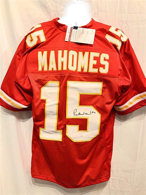 Patrick Mahomes Autographed Jersey { This Price Is Very Low]