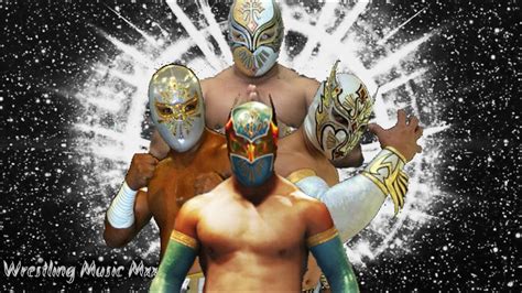 CMLL, WWE, AAA, Lucha Elite Theme Song Místico, Sin Cara, Myzteziz ...