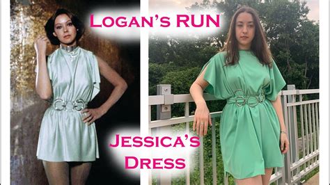 Making Jessica from Logan's Run (1976) Green Dress Cosplay II COLLAB ...