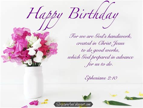 Scripture and ... : Free Birthday Images with Bible Verses