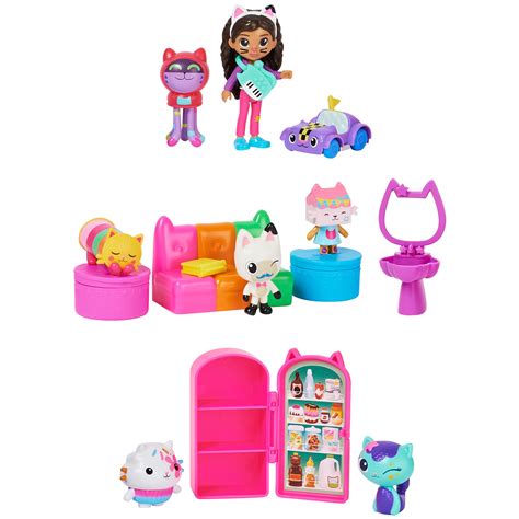 Gabby's Dollhouse, Surprise Pack, (Amazon Exclusive) Toy Figures And ...