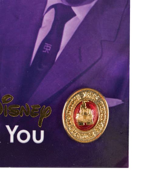 Walt Disney & You Disney University Cast Member Pin.