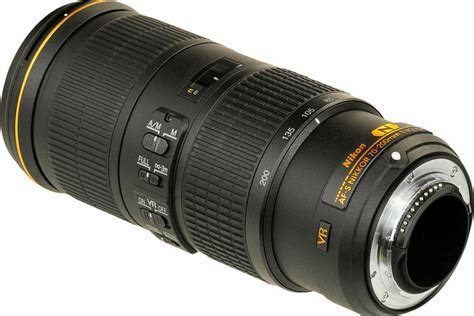 Nikon AF-S 70-200mm f/4G ED VR FX Portretni telefoto objektiv Nikkor ...