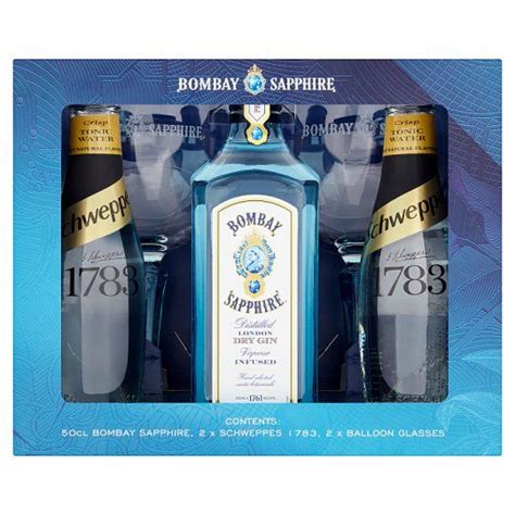 Tesco - Bombay Sapphire Gin And Tonic Gift Set - £25 | Gin and tonic ...