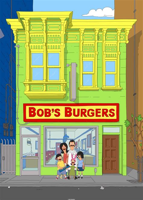 'Bob`s Burgers Restaurant' Poster, picture, metal print, paint by Bob's ...