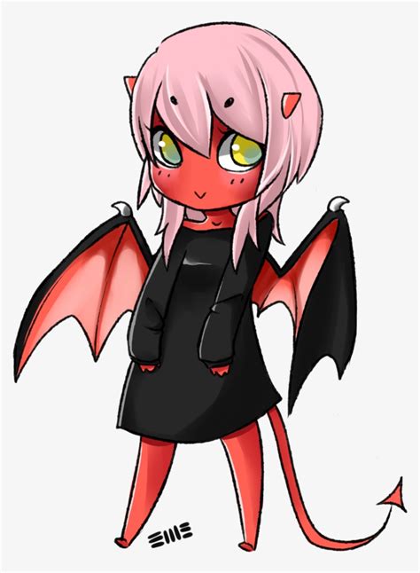 Kawaii Anime Chibi Demon Girl