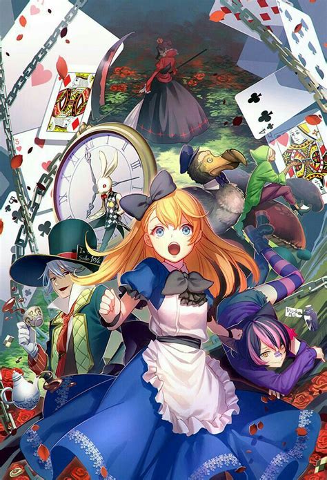 Alice in wonderland as anime... like it! | Alice in wonderland artwork ...