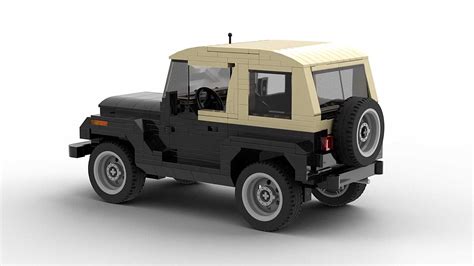 Jeep Wrangler YJ - LEGO MOC Instructions