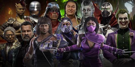 Mortal Kombat Characters Roster