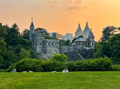 Orange Glow at Belvedere Castle - Indigo Artistic