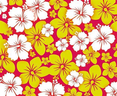 Hawaiian Flowers Background