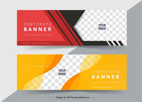 Corporate banner template vectors free download 46,727 editable .ai ...