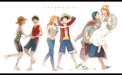 Luffy x Nami - ルナミ