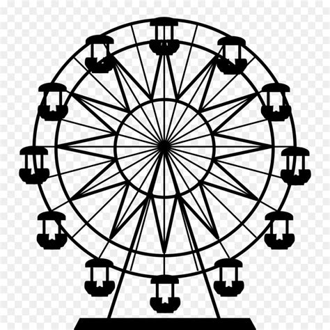 Ferris wheel Amusement park Clip art - Amusement park Ferris wheel ...