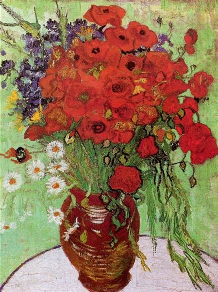 Red Poppies and Daisies, 1890 - Vincent van Gogh - WikiArt.org