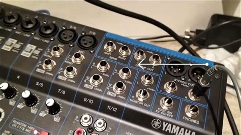 Setup untuk penampilan Live Musik | Mixer Yamaha MG12XU - YouTube