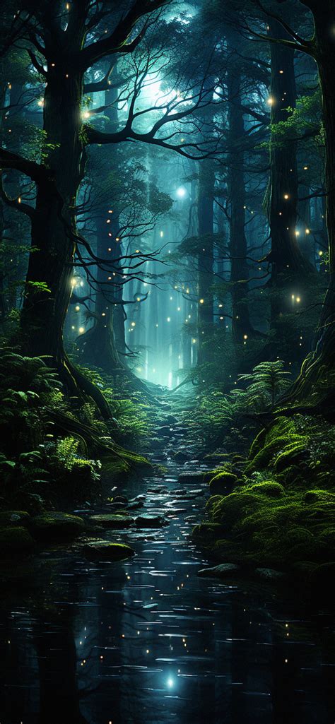 Night Woods Wallpaper